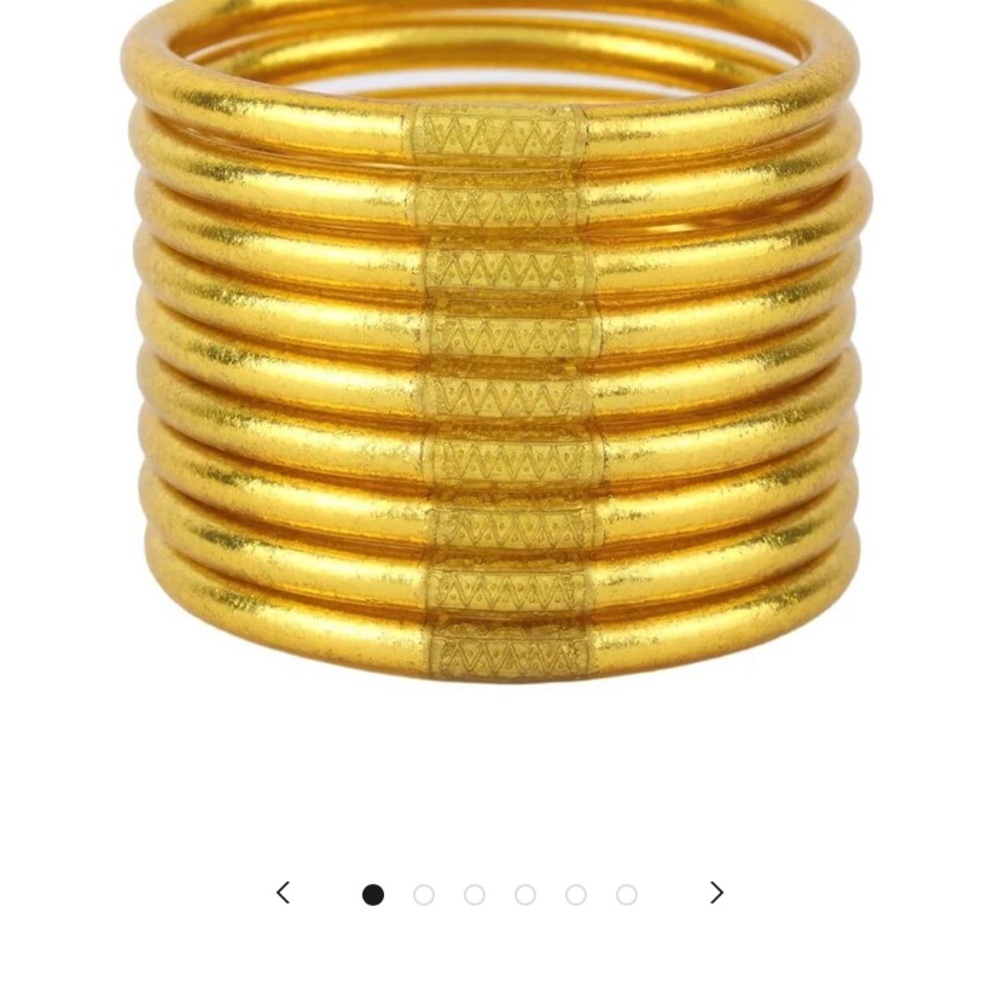 Buddha Girl bangles. Size small. Full set.